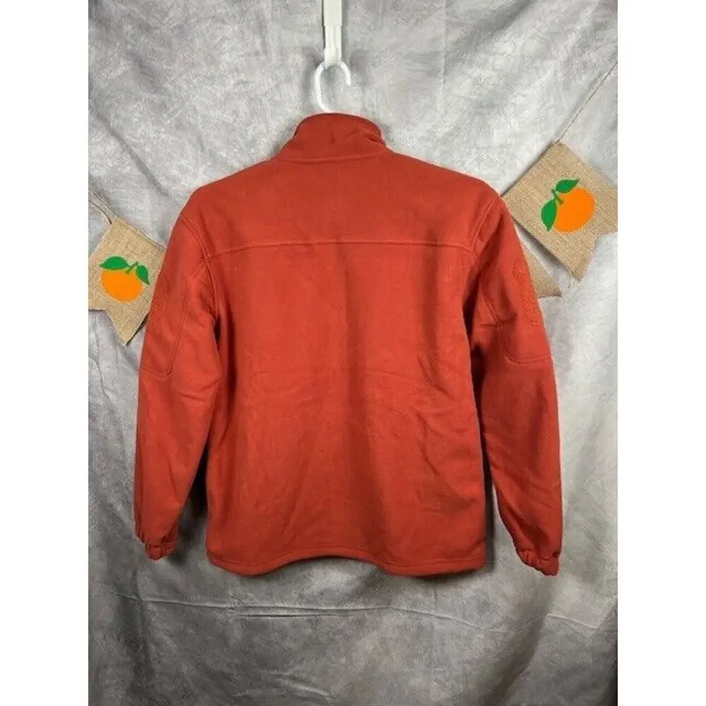 Men's Fleece Tactical Jacket Full Zip Size L